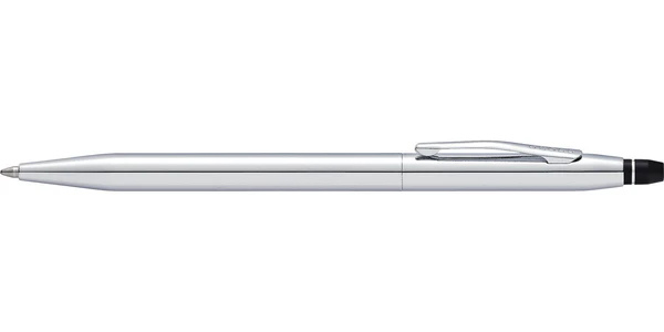 Cross Click™ Chrome Ballpoint Pen & A5 Hardcover Notebook Gift Set - Black