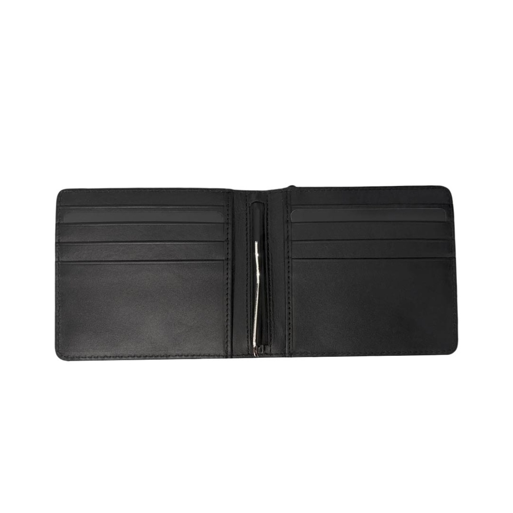 CROSS Leather Clip Wallet - Black