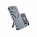 ARGENE @memorii Magfold 3 in 1 Wireless Charger Stand - Metallic Grey