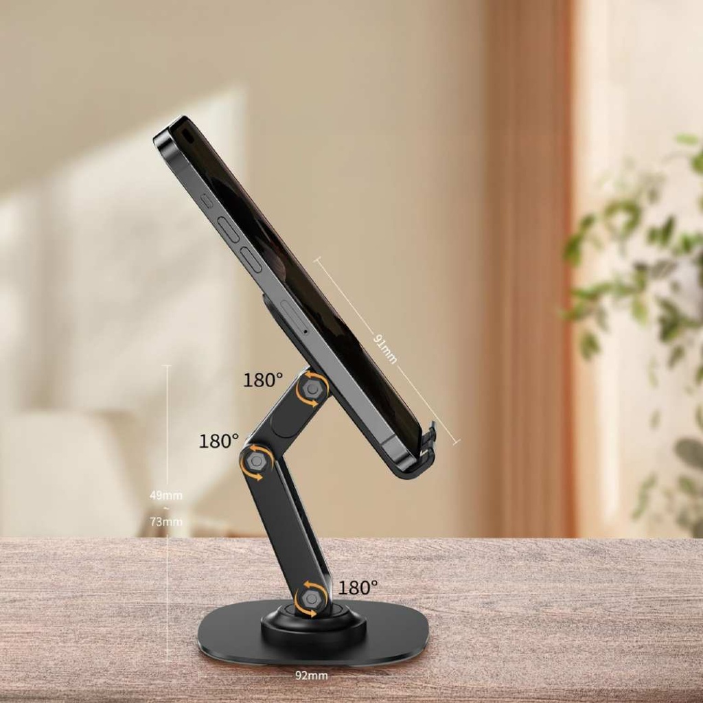 SMOGEN - Giftology 360°Rotating Phone Stand - Black