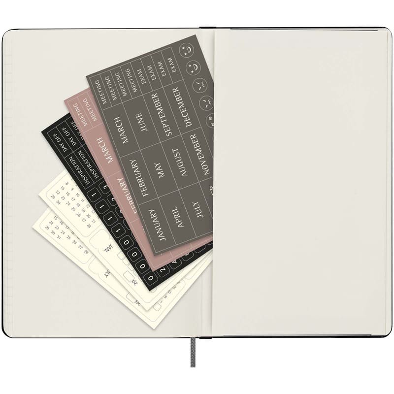 Moleskine Undated 12 Month Weekly Planner – Hard Cover – Large