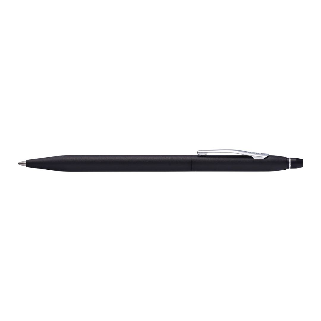Cross Click™ Classic Black Ballpoint Pen (Blue Ink)