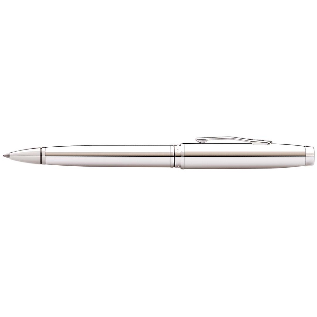 Cross Coventry Polished Chrome Ballpoint Pen (Blue Ink)