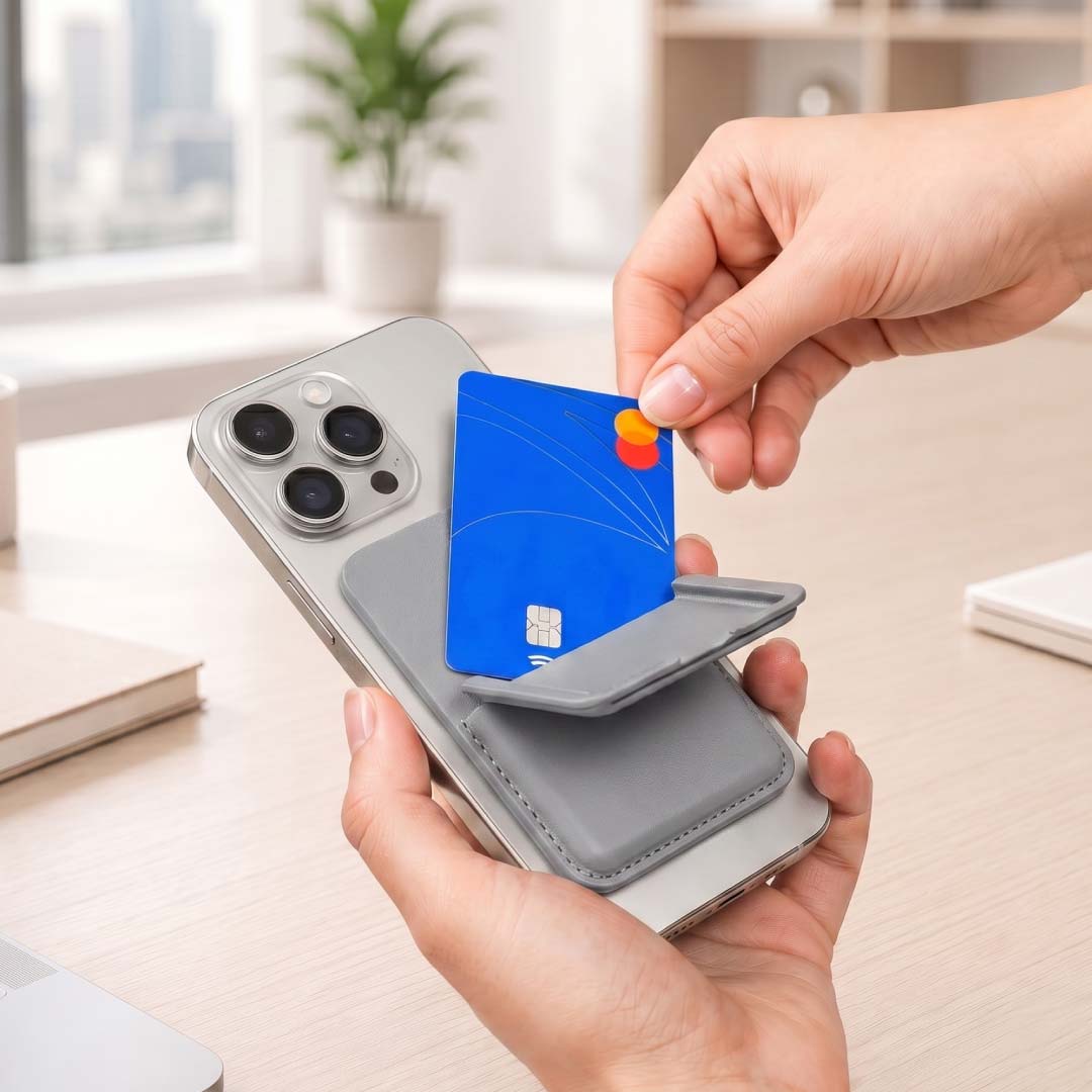 NAPIER - MagCase Phone Cardholder - Grey 7