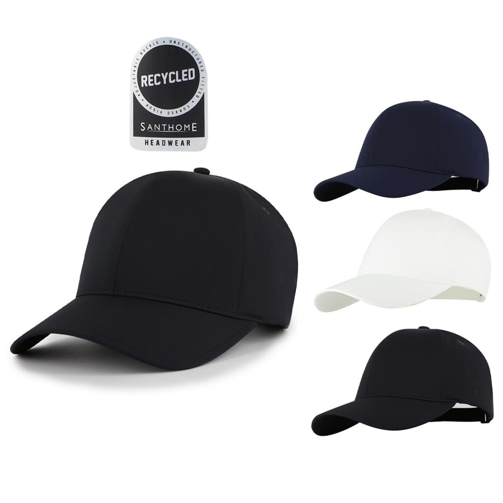 PEAK - Santhome® DryNCool® Advanced Seamless 6-Panel Cap - Black