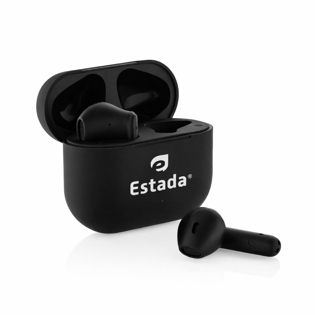 TUNEVO RCS recycled plastic wireless earbuds - Black
