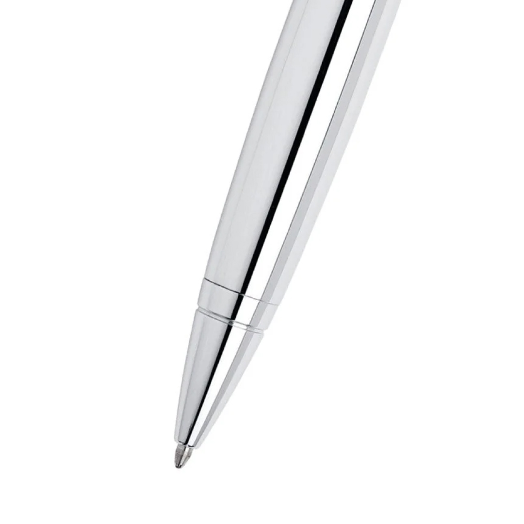 Cross Calais™ Polished Chrome with Polished Chrome Appointments Ballpoint Pen  (Blue Ink)