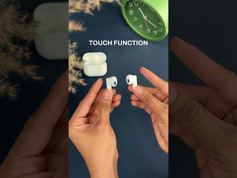 TUNEVO RCS recycled plastic wireless earbuds - White 7