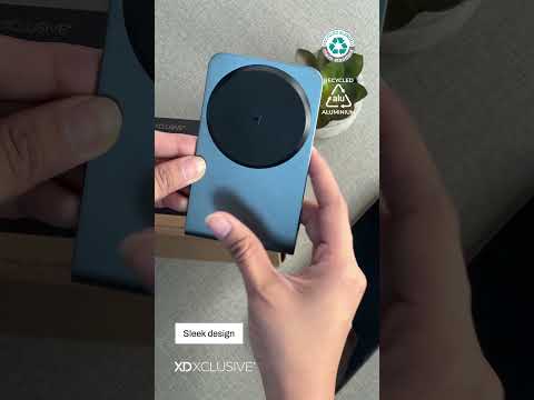 TERRA aluminum 15W magnetic wireless charging phone stand - Grey  9