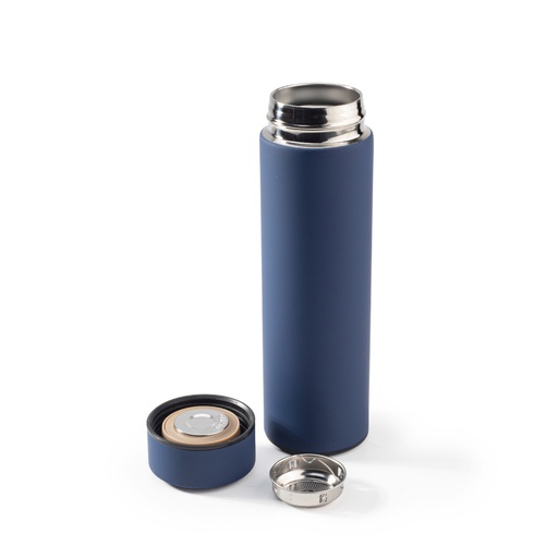 WAHA - Giftology Thermal Flask with LED Temperature Display  500ml - Navy Blue