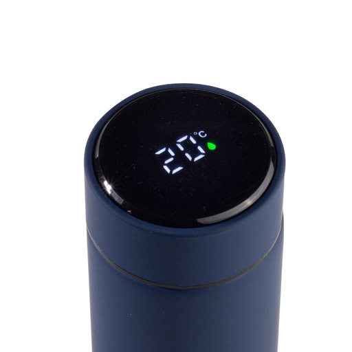 WAHA - Giftology Thermal Flask with LED Temperature Display  500ml - Navy Blue