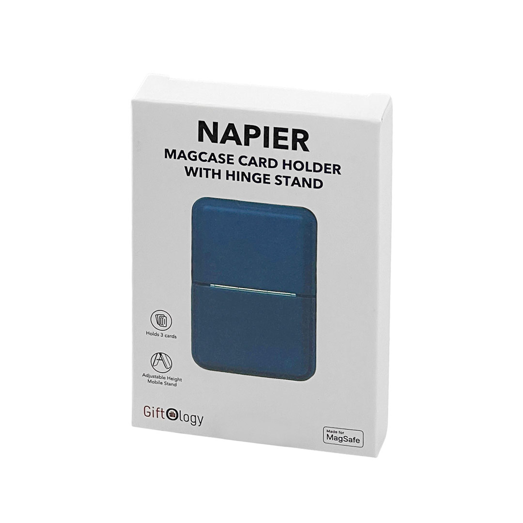 NAPIER - MagCase Phone Cardholder - Navy Blue 9
