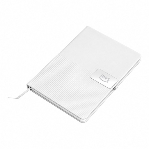 RIPPLE - Giftology A5 Hard Cover Notebook - White