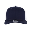 SWIFT - Santhome 6 Panel Trucker Cap - Navy / White