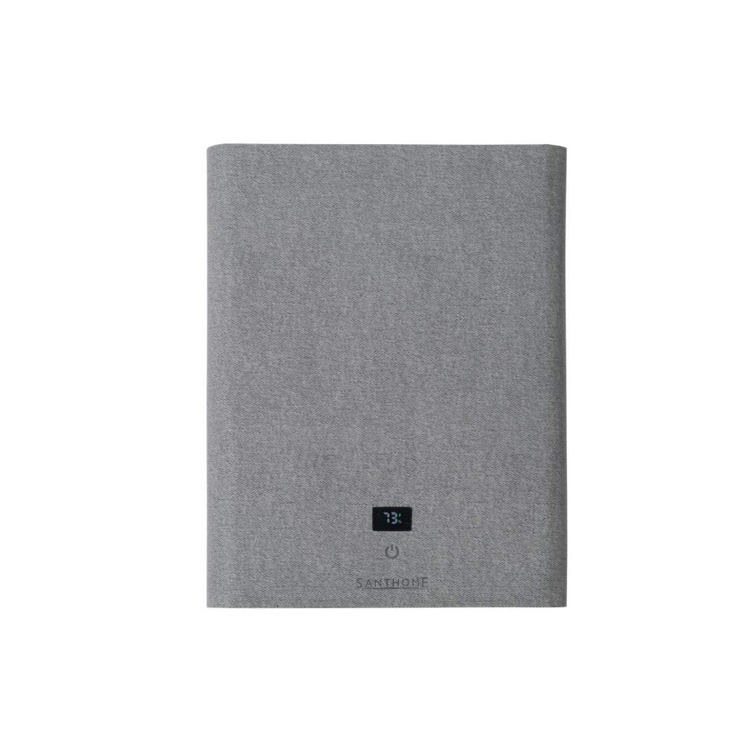 BERGMUND - Santhome 10000mAh Magnetic 15W Magsafe Wireless Power Bank Folder - Grey 4