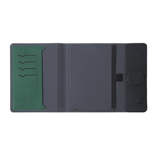 BERGMUND - Santhome 10000mAh Magnetic 15W Magsafe Wireless Power Bank Folder - Green