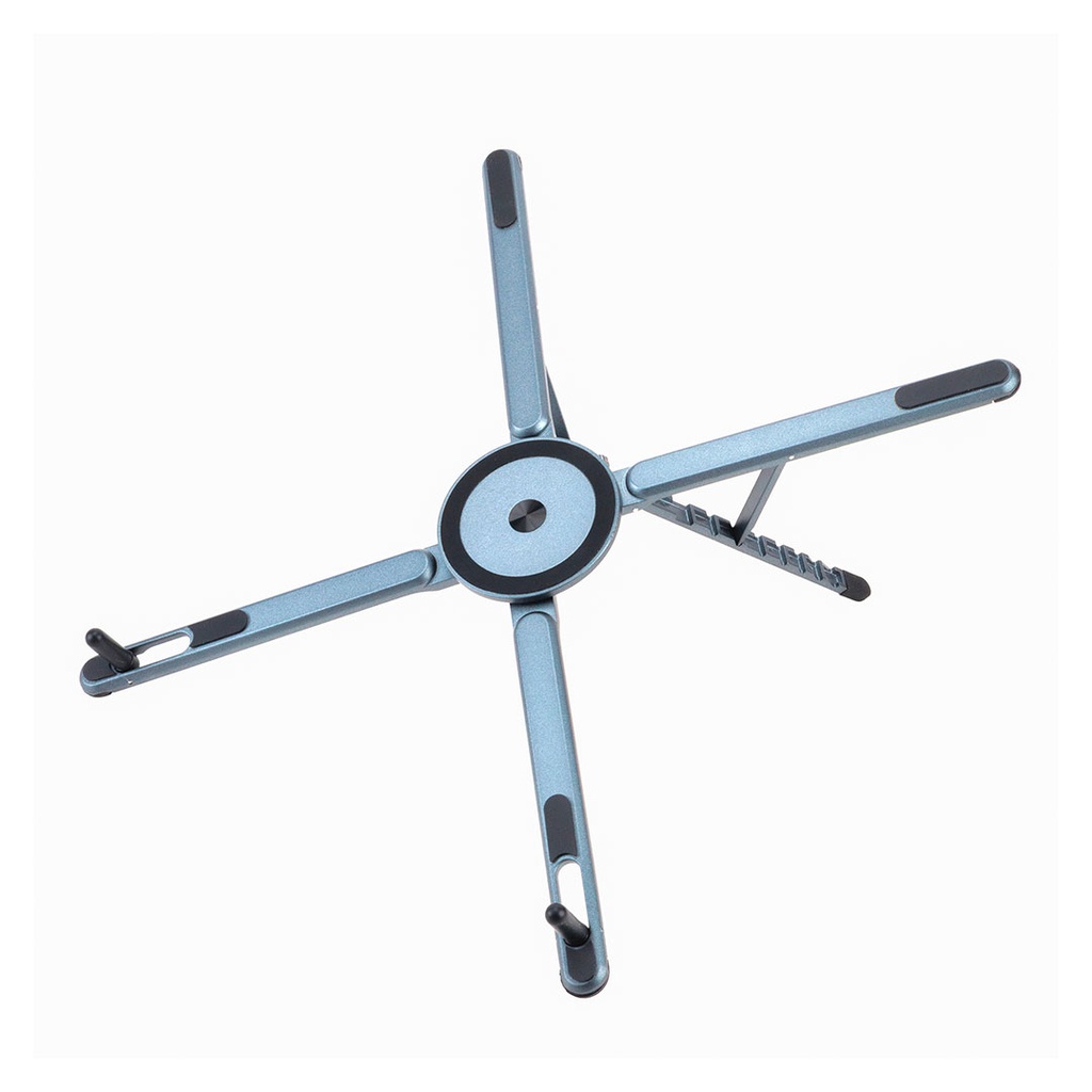 ALBA - @memorii All in One Aluminium Laptop Stand - Grey