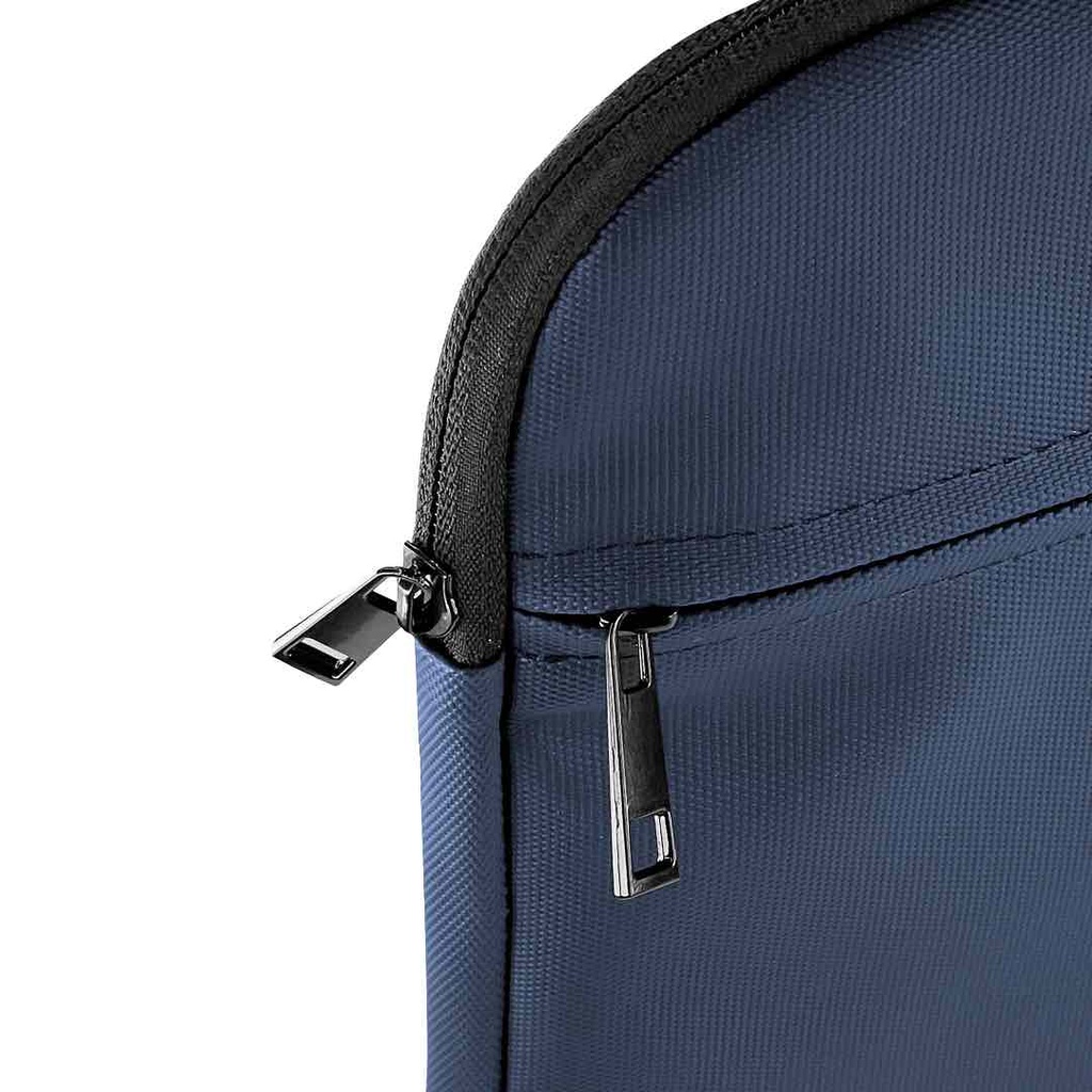 RIPLEY - Giftology 15.6" Laptop Sleeve with Zipper - Navy Blue