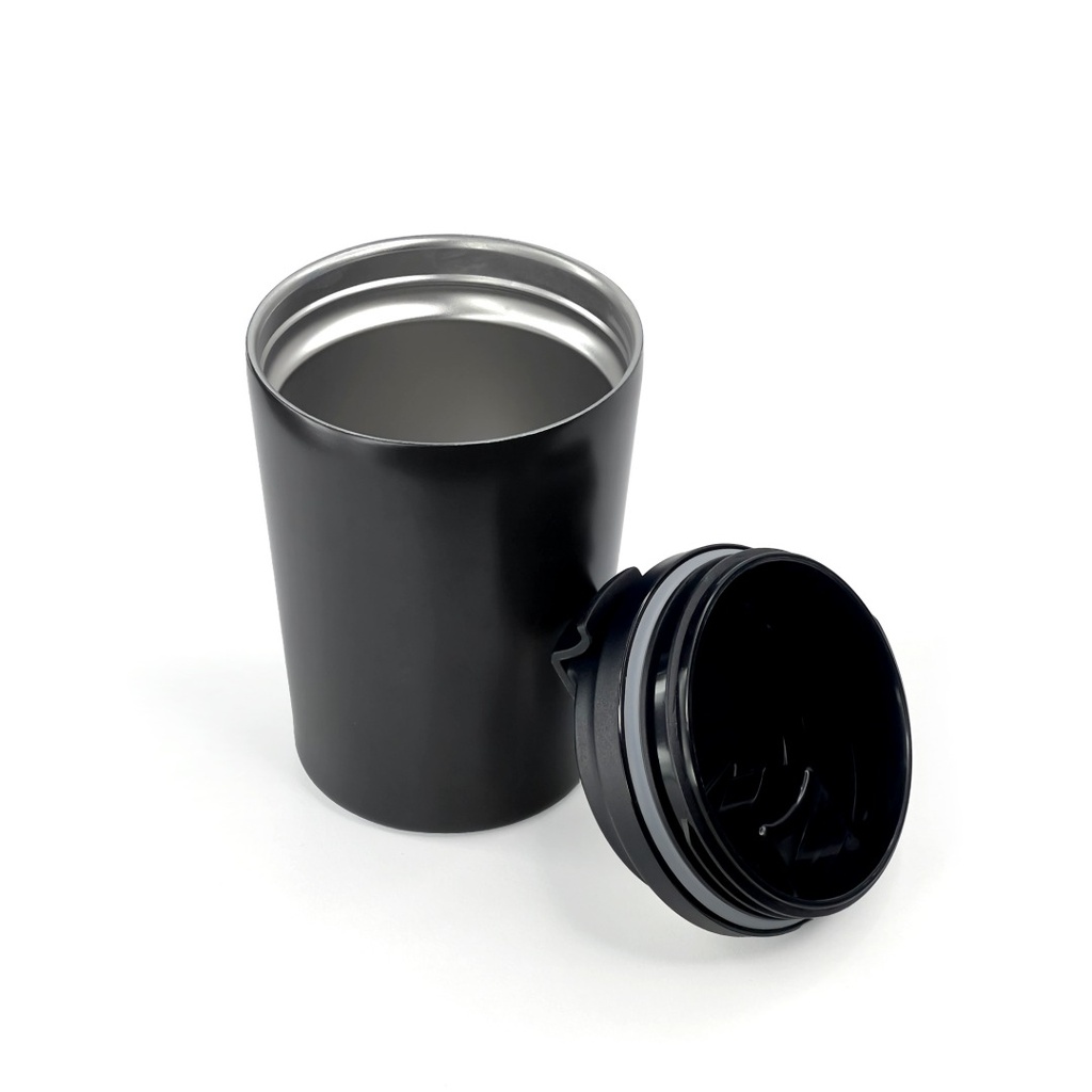 MILOS - Hans Larsen Double Wall Coffee Mug 350 ml - Black