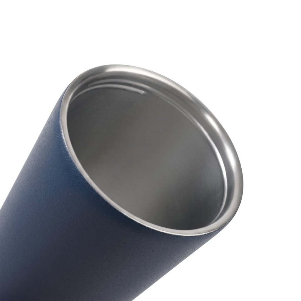 MARBELLA - Hans Larsen Double Wall Tumbler with Sip Lid 600 ml - Navy Blue
