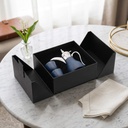 WESAL - Hans Larsen Dallah Nano Gift Set with 2 Cava Cups - Blue / Chrome 