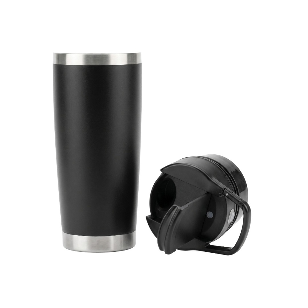 VitaJet - Hans Larsen Insulated Flip Portable Blender 600ml - Black