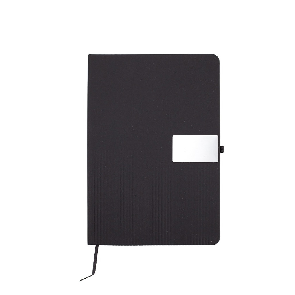 ORION SET - Giftology Set of Temperature Flask, Notebook, Pen and Keychain - Black