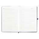 RIPPLE SET - Giftology Set of Notebook and Pen - Navy Blue