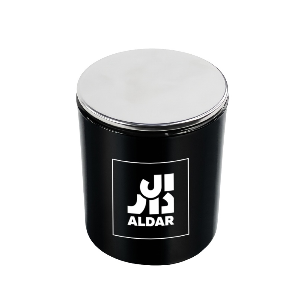 SHAMS - Arabian Oud Scented Candle with Metal Lid - Black