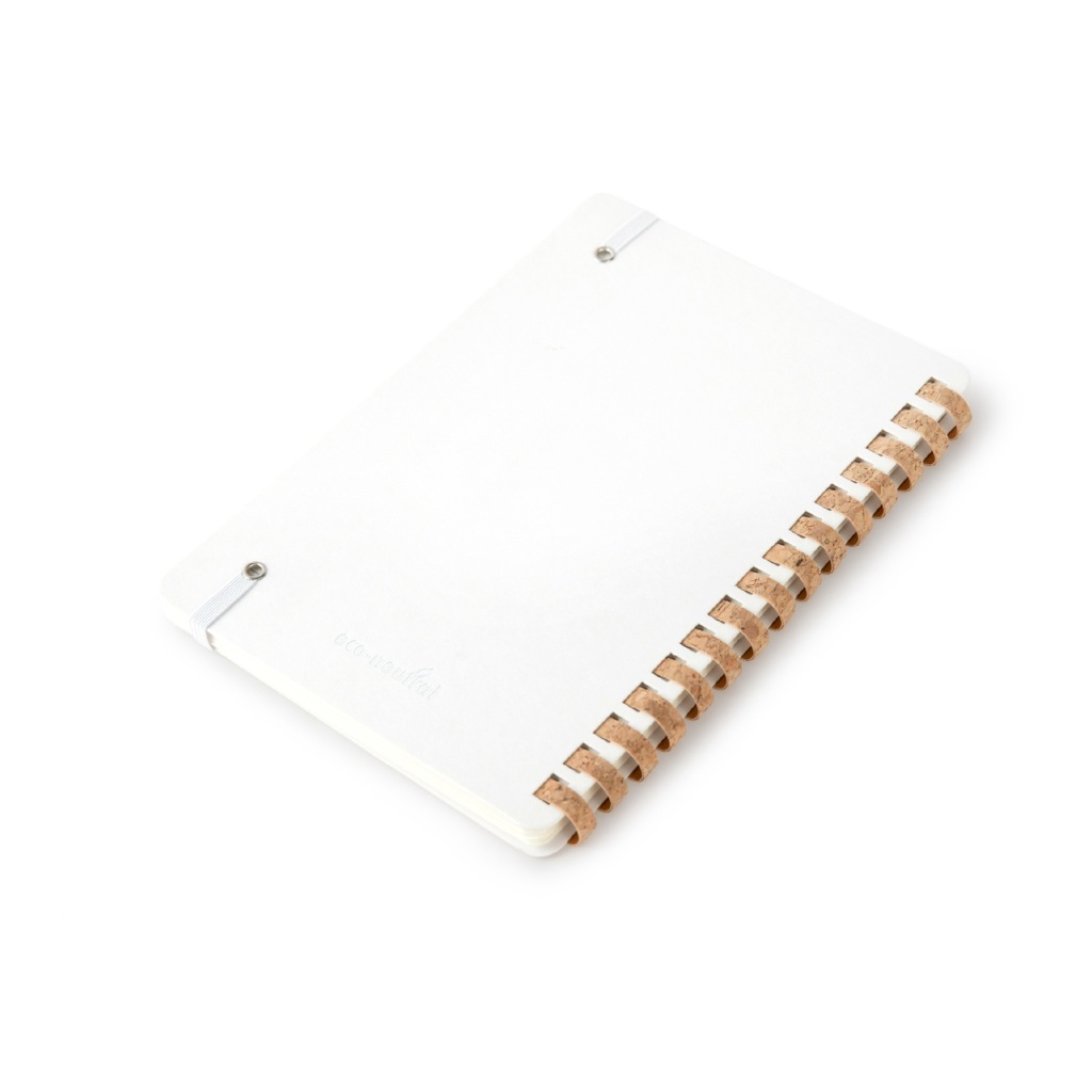 CORDOBA - eco-neutral Soft Spiral Notebook - Ivory