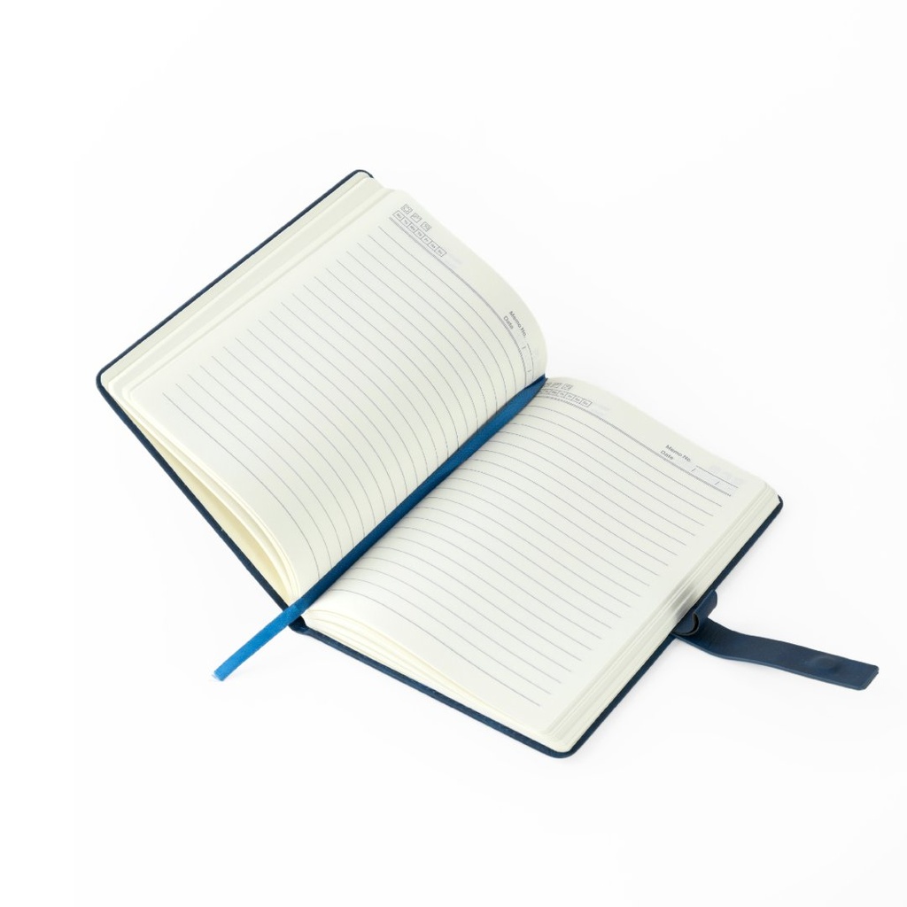 WINDSOR - Giftology A5 PU Magnet Closure Notebook - Blue