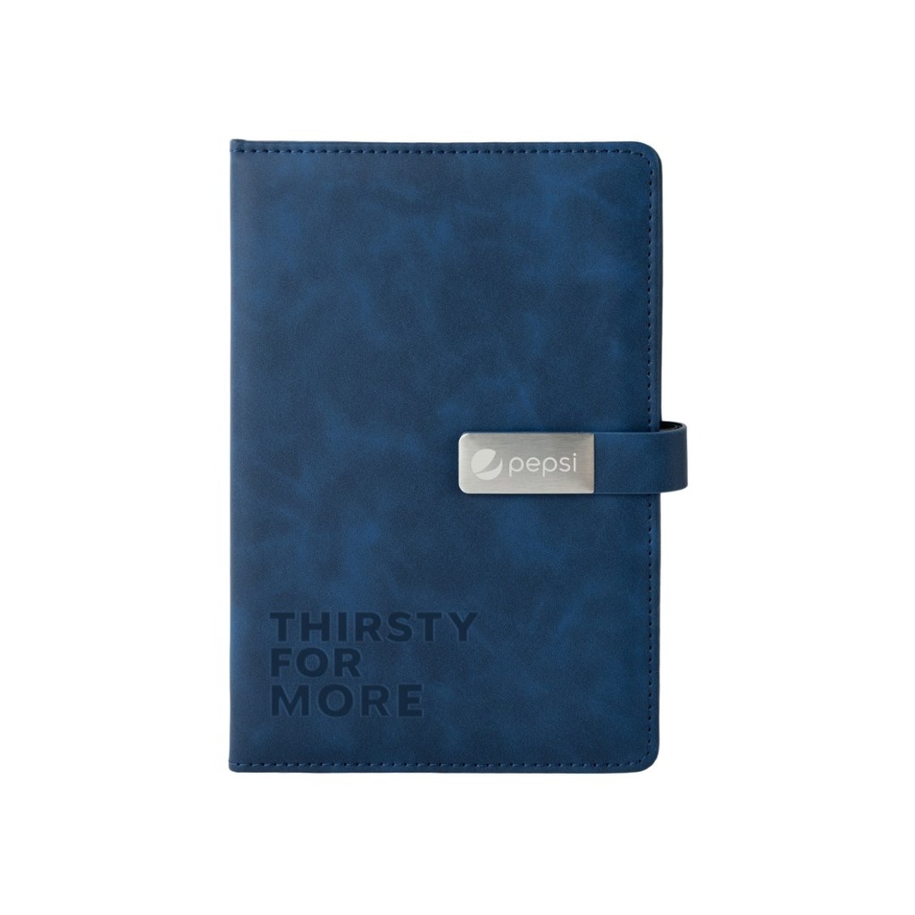 WINDSOR - Giftology A5 PU Notebook - Blue