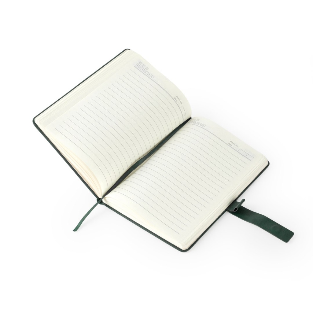 WINDSOR - Giftology A5 PU Magnet Closure Notebook - Green