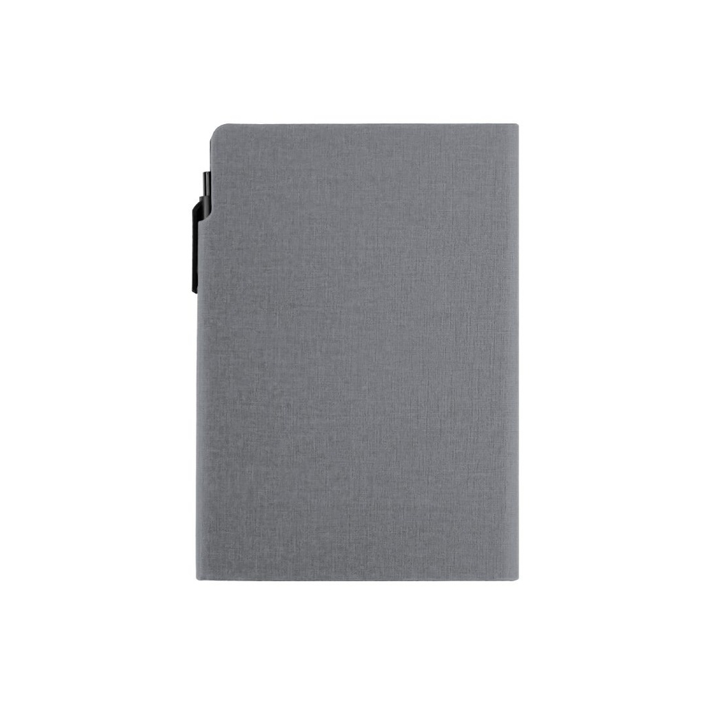 CARLO - Giftology Notepad with Pen and Sticky Note - Grey