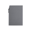 CARLO - Giftology Notepad with Pen and Sticky Note - Grey