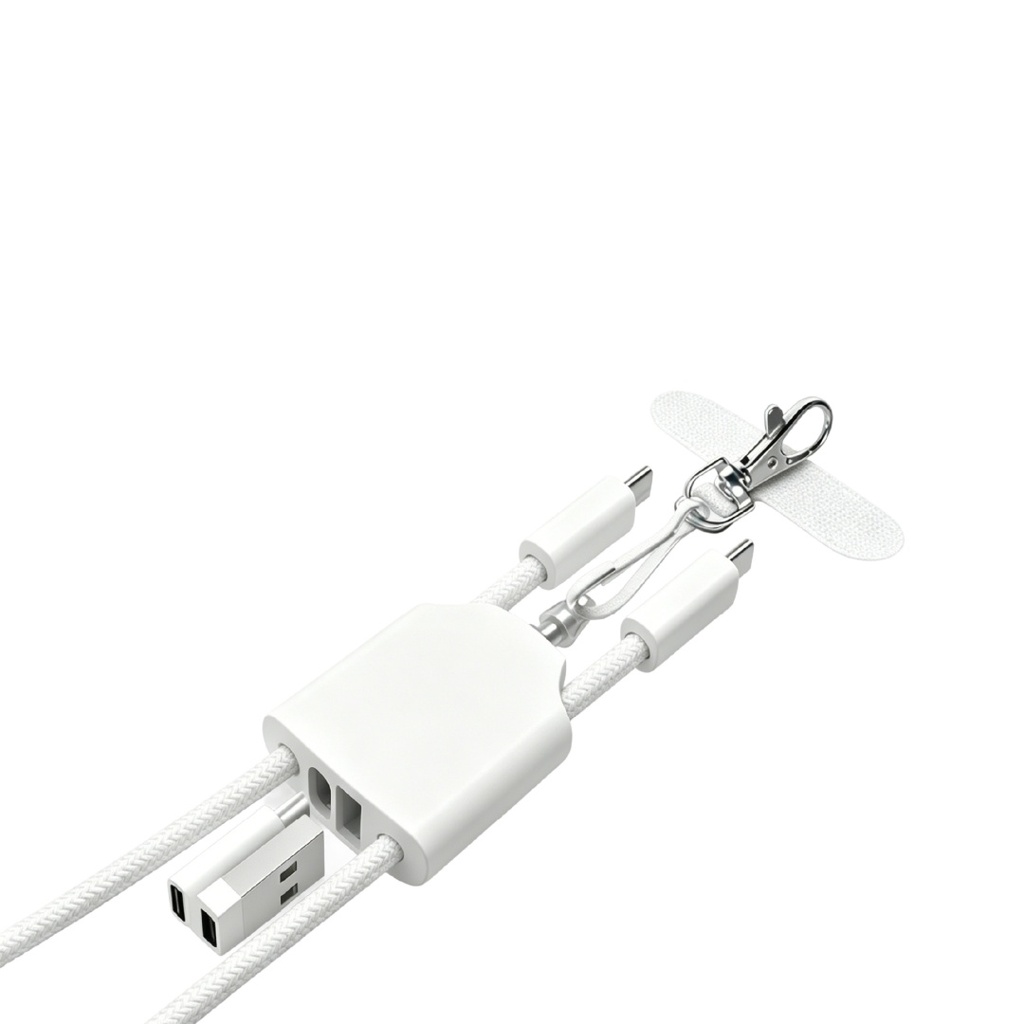 AXON - Giftology USB Type-C Lanyard Cable - White