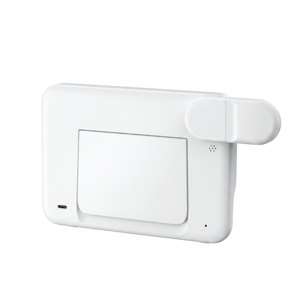 FAROS - @memorii 5 in 1 Wireless Fast Charging Station with Display Clock - White
