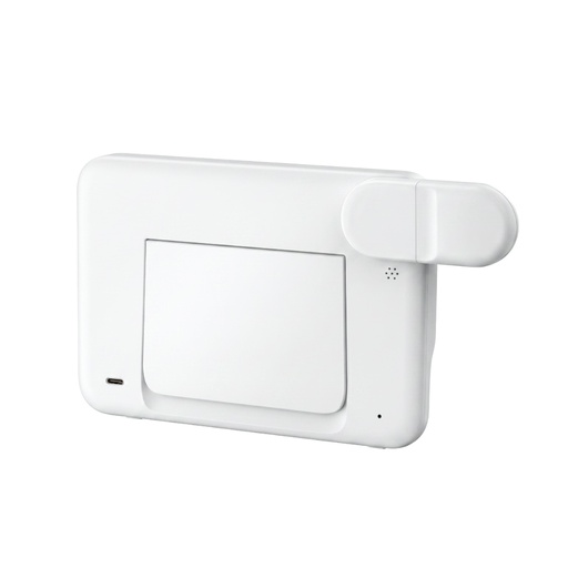 FAROS @memorii 5 in 1 Wireless Fast Charging Station with Display Clock - White