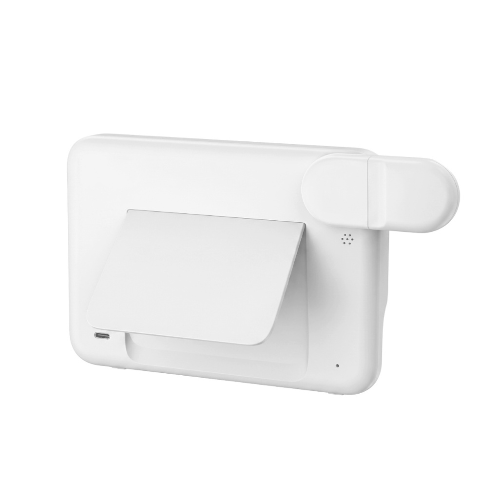 FAROS - @memorii 5 in 1 Wireless Fast Charging Station with Display Clock - White