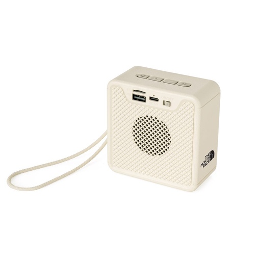 FELIX - @memorii Portable Wireless Speaker - Beige / Gold 