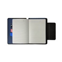 LUBECK - Santhome A5 PU notebook with Pen- Navy Blue