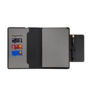 MagFolio - Santhome A5 PU notebook with 15W MagSafe Wireless Charger- Grey