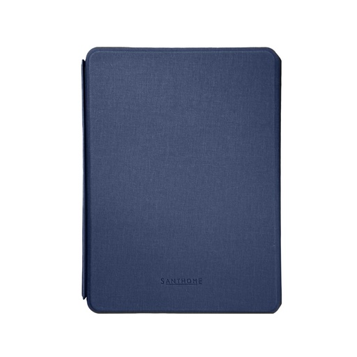 SOLAIS - Santhome Recycled 10000 mAh Power Bank with 15W Magsafe Smart A5 Organizer - Navy Blue 