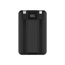 SOLARO - @memorii 10000 mAh All-in-One Wireless Powerbank - Black
