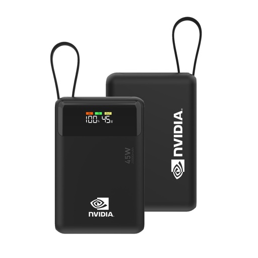 ZENO - @memorii 20000mAh PD 45W Powerbank for Laptop and Mobile - Black