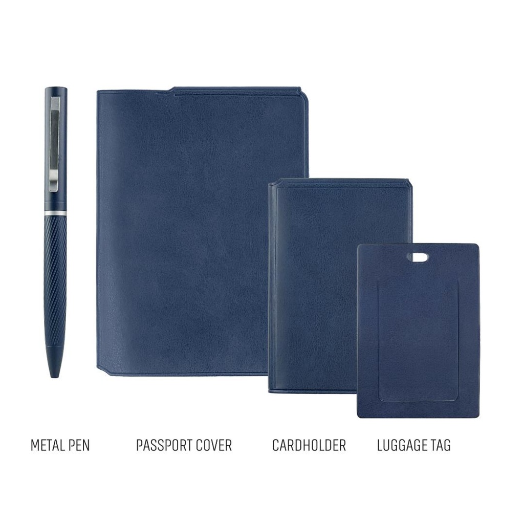 JetSet Giftology Travel Kit - Navy Blue