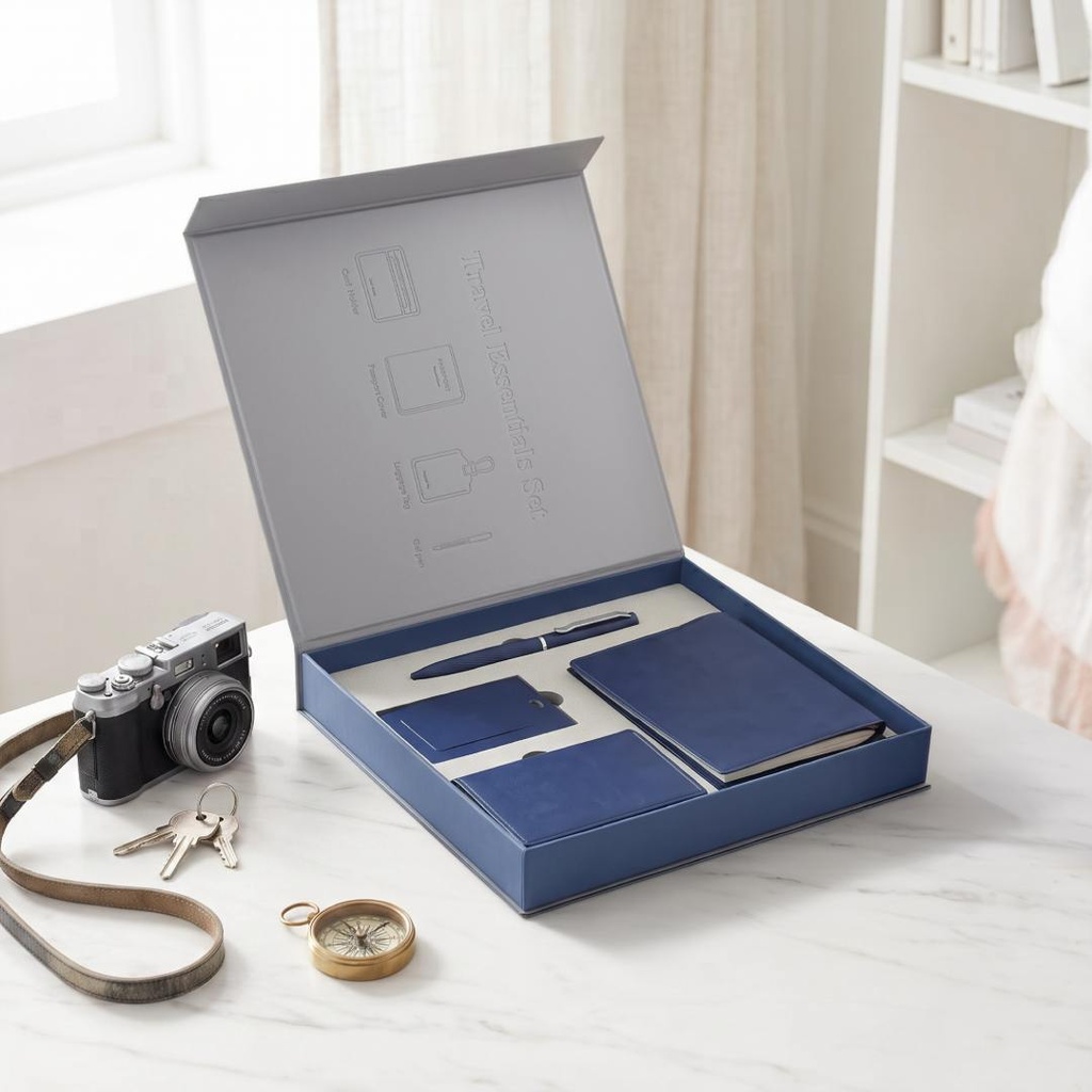 JetSet Giftology Travel Kit - Navy Blue