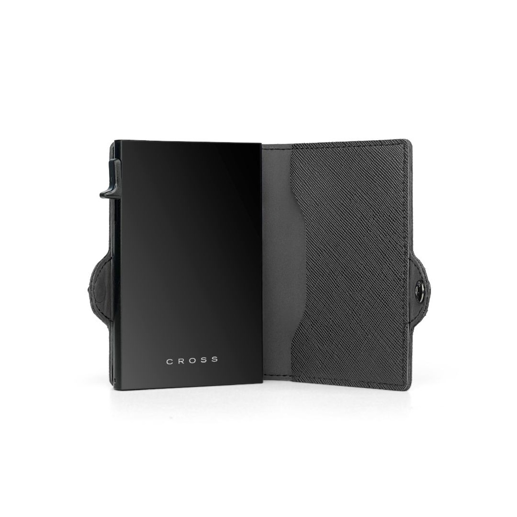 CROSS RFID Card Holder Wallet - Black