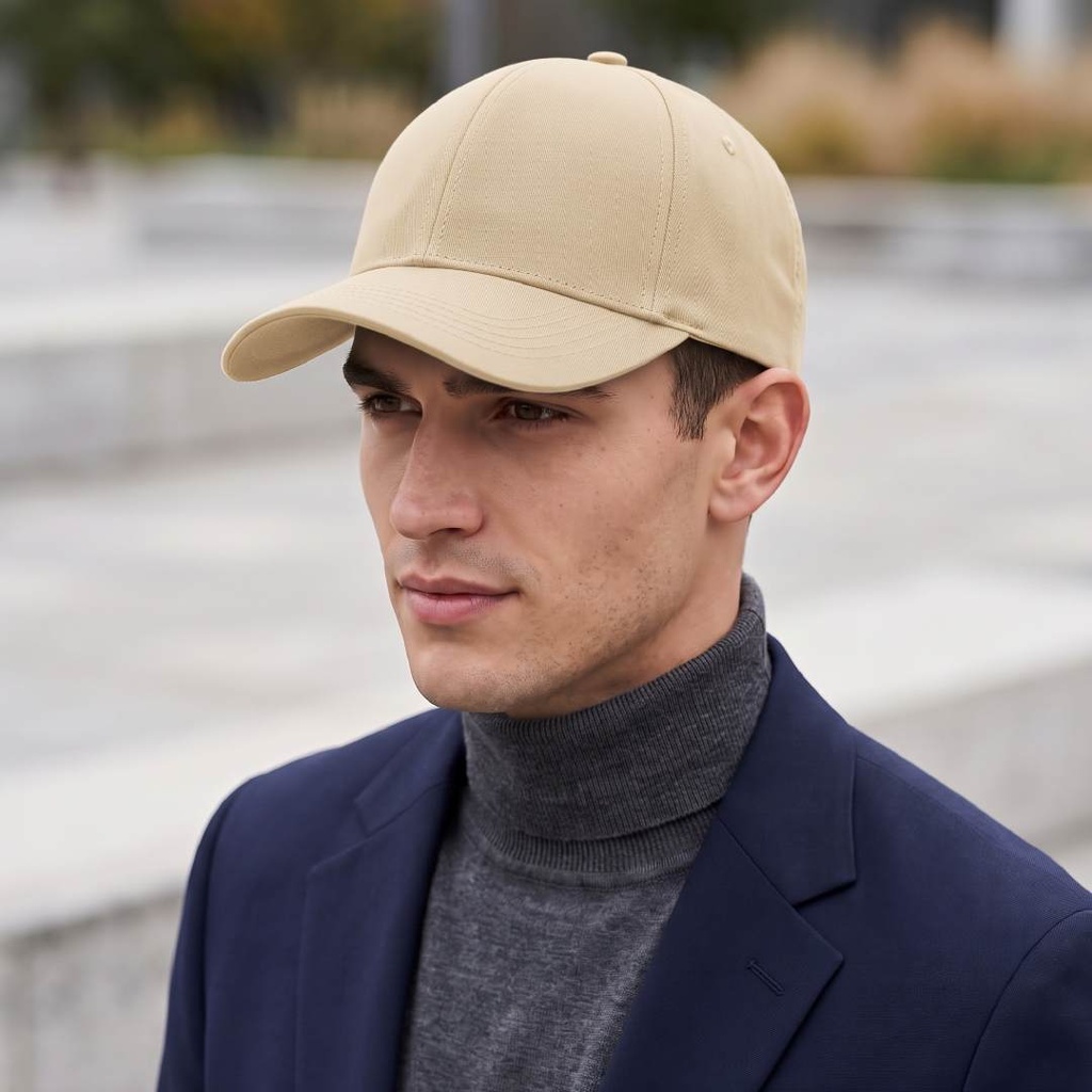 PEAK - Santhome® DryNCool® Advanced Seamless 6-Panel Cap - Sand