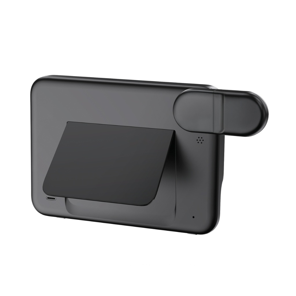 FAROS - @memorii 5 in 1 Wireless Fast Charging Station with Display Clock - Black